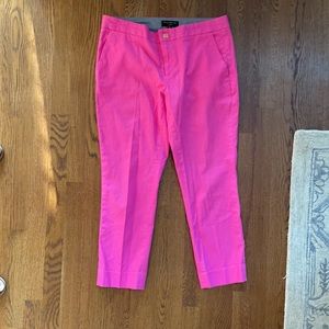Banana republic ankle fit pink pants